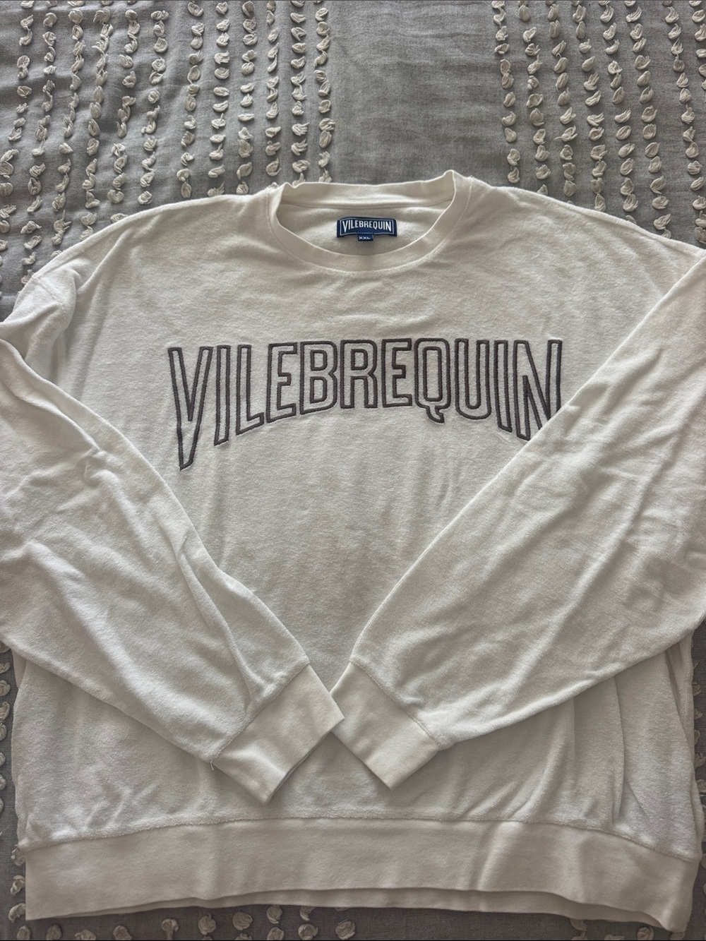 Vilebrequin Off-White Logo Crewneck Sweatshirt